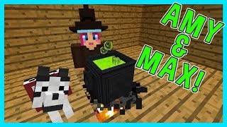 HOCUS POCUS  Amy amp Max Ep46  Minecraft [upl. by Greenfield374]