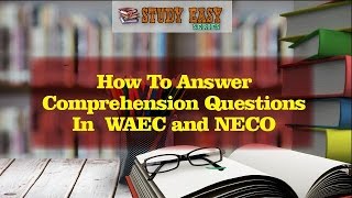 HOW TO ANSWER COMPREHENSION QUESTION PART TWO [upl. by Annaihr]