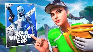 Fortnite solo victory cup insane gameplay [upl. by Ordisi520]