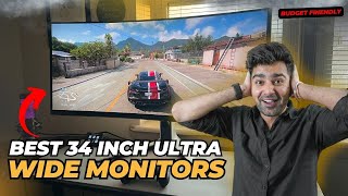 Best 34 Inches Ultra Wide Monitor 2024⚡Top 5 Best Ultrawide Monitor You Can Buy in India 2024 [upl. by Ailegna]