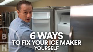 Ice Maker Not Working  Check these 6 Things first [upl. by Salis743]