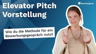 Elevator Pitch  Beispiel und Aufbau [upl. by Kiah]