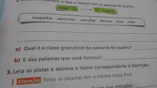 aula de portugues 5 ano palavras terminadas em gem e gio [upl. by Llieno]