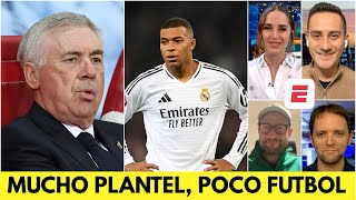 REAL MADRID ESTÁ PERDIDO y DESORDENADO perdió vs LILLE ANCELOTTI no sabe qué hacer  Exclusivos [upl. by Nivlac]