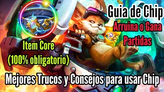 GUÍA DE CHIP Tutorial de Chip ¡TRUCOS Y SECRETOS ÚNICOS Mejor Build para Chip Mobile Legends [upl. by Neirda]