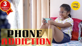 Phone Addiction Short Film  Kids and Parenting Hindi Short Movies Content Ka Keeda [upl. by Domonic]