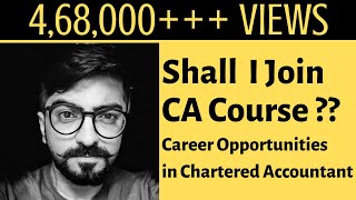 CA Course is for what type of students Career Opportunities in Chartered Accountancy [upl. by Suzetta]