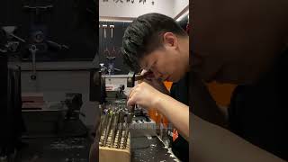 Wow heres how to make a 24k gold bracelet 🔥🔨 viral video shorts shortvideo gold [upl. by Tor]