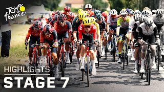 Tour de France 2023 Stage 7  EXTENDED HIGHLIGHTS  772023  Cycling on NBC Sports [upl. by Yunfei]