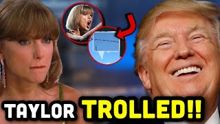 Taylor Swift FREAKS OUT MidPerformance as ‘TRUMP 2024’ Banners Fly Over Concert – Swifties LOSE IT [upl. by Aryk]