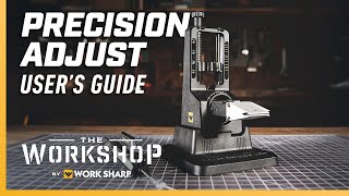 How to Use The Precision Adjust Knife Sharpener  Users Guide How to Sharpen a Knife [upl. by Norel37]