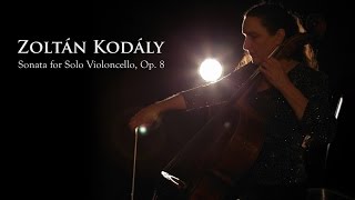 Nancy Green  Kodaly Sonata for Solo Cello opus 8 [upl. by Adyahs]