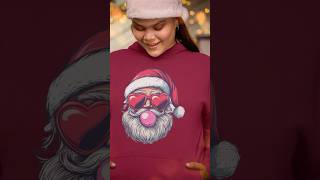 Unwrap the Fun Cool Santa TShirt Reveal   HolidayFashion SantaStyle TrendyTees 2025 [upl. by Also]