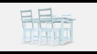 NORDVIKEN  NORDVIKEN Table and 4 chairs 3  Ecommerce  3DArt [upl. by Galina]