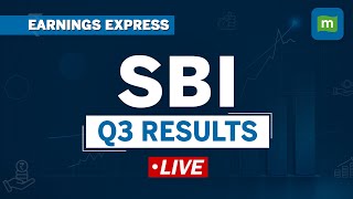 Live SBI Q3 Results  Mgmt Commentary  Earnings Express [upl. by Llerrut]