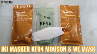 review masker KF94 MOUSON bisa dicuci murah dan nyaman [upl. by Egiedan986]