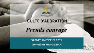 EDS amp Culte de lEglise Adventiste de Poitiers  Sabbat 10 février 2024 [upl. by Brinn]