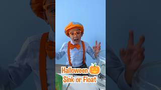 Kid Blippi and Meekahs Halloween SINK or FLOAT blippi shorts [upl. by Githens]