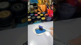 Acrylic markers art 📸🖌️🎨 art paintingtechniques [upl. by Ahsemrak]