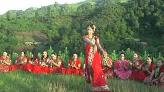 Nepali Myanmar Teej Songs Nacha Chum Chummpg [upl. by Enalahs]