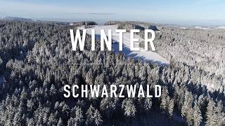 Winter im Schwarzwald  4k  DJI P4pro [upl. by Ecidnacal]