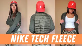 Nike Tech FleeceStill Worth Buying 35 STEAL and Try On [upl. by Nekial]