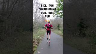 Huge Duathlon Mashup Session duathlon cycling running running motivation [upl. by Atinuaj]