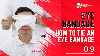 SG FIRST AID EYE BANDAGE 09 [upl. by Laemsi]