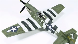 North American P51B  Don Beerbowers Mustang  Model Aircraft 7 [upl. by Perseus]