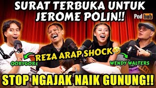 WENDY WALTERS amp JEROME JALAN BARENG REZA ARAP SHOCK QORYGORE FINISH HIM‼️ 🤣 vidi [upl. by Lobiv]