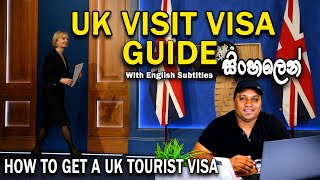 How to apply UK visit visa Eng Sub  UK Tourist Visa Guide ආදිගේ සීයලා ආවේ මෙහෙමයි  Vlog 97 [upl. by Latt]