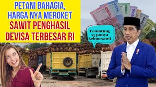 HARGA NYA MEROKET SAWIT PENGHASIL DEVISA TERBESAR INDONESIA harga sawit harga [upl. by Oirtemed]