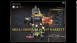 CROSSFIRE 20 PH 20pcs Spins M82A1 Obsidian Beast Lotto Wins Jackpot [upl. by Akselaw]