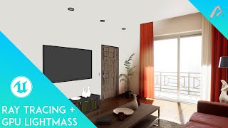 GPU Lightmass  Ray Tracing  Como activarlo y configurarlo  Exvia Studio [upl. by Yclek]