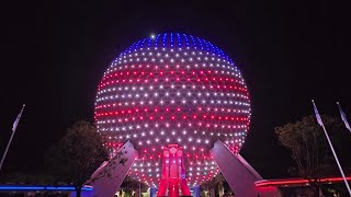 Epcot 4th of July Fireworks 2024 [upl. by Banwell]