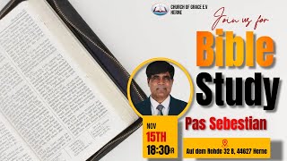 🔴Live  15 Nov 2024  COG  Bible Study  Pas Sebestian [upl. by Anema]