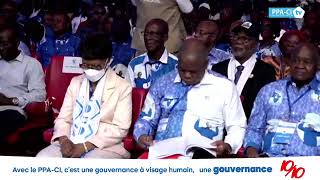 CÉRÉMONIE DINVESTITURE DU PRÉSIDENT LAURENT GBAGBO CANDIDAT DU PPACCI [upl. by Nahtahoj]