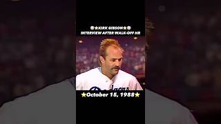 Inside Kirk Gibson’s Legendary 1988 WalkOff Home Run dodgers worldseries gibbymeetfreddie la [upl. by Lennie]