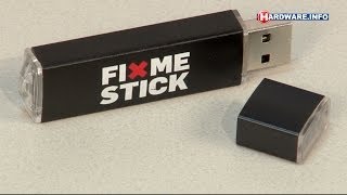 FixMeStick USB virus en malware killer review  HardwareInfo TV Dutch [upl. by Hebert]