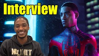 AGSLIVE Interview With SpiderMan Mile Morales Nadji Jeter [upl. by Etep]