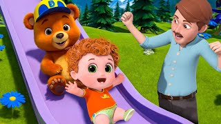 Play with Teddy Bear New Compilation  Hickory Dickory Dock  Nursery Rhymes amp Kids Songs Baby Angel [upl. by Rabassa408]