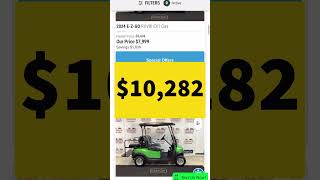 Whats the average Cost of a Golf Car [upl. by Eziechiele]