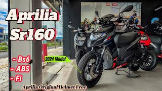 Aprilia SR 160 Price in Nepal 2024🇳🇵  Aprilia SR 160 Price [upl. by Barbra]