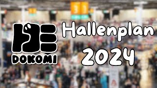 Dokomi 2024 Hallenplan  dokomi dokomi2024 otaku nerd anime manga [upl. by Boycey]