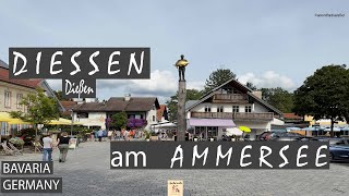 DIESSEN Dießen Am Ammersee in Bavaria Germany 🇩🇪  4K UHD [upl. by Gaelan200]