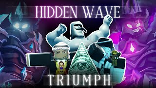 TDS quotHidden Wavequot Triumph w MazZedy GakoNotori amp Zarditz  Tower Defense Simulator [upl. by Chaunce]