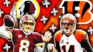 🁢 2016 🁢 WAS Redskins  CIN Bengals 🁢 Week 8 🁢 Condense Game [upl. by Knipe]