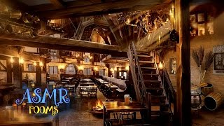 Harry Potter Inspired ASMR  ☼ Three Broomsticks Inn ♨  Hogsmeade Ambience  1 hour HD Cinemagraphs [upl. by Ydnagrub]