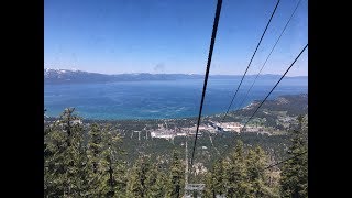 Lake Tahoe Heavenly Gondola Ride in HD [upl. by Ellehcem]