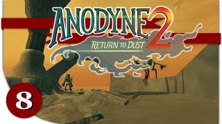 Anodyne 2 Return to Dust  playthrough  PART 8 into the storm [upl. by Annasor344]